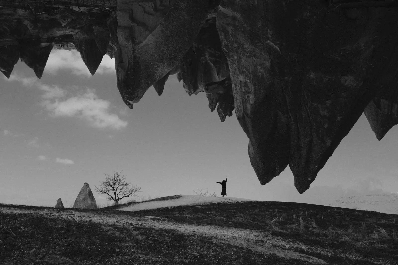 A double exposure taken on Fujifilm camera.