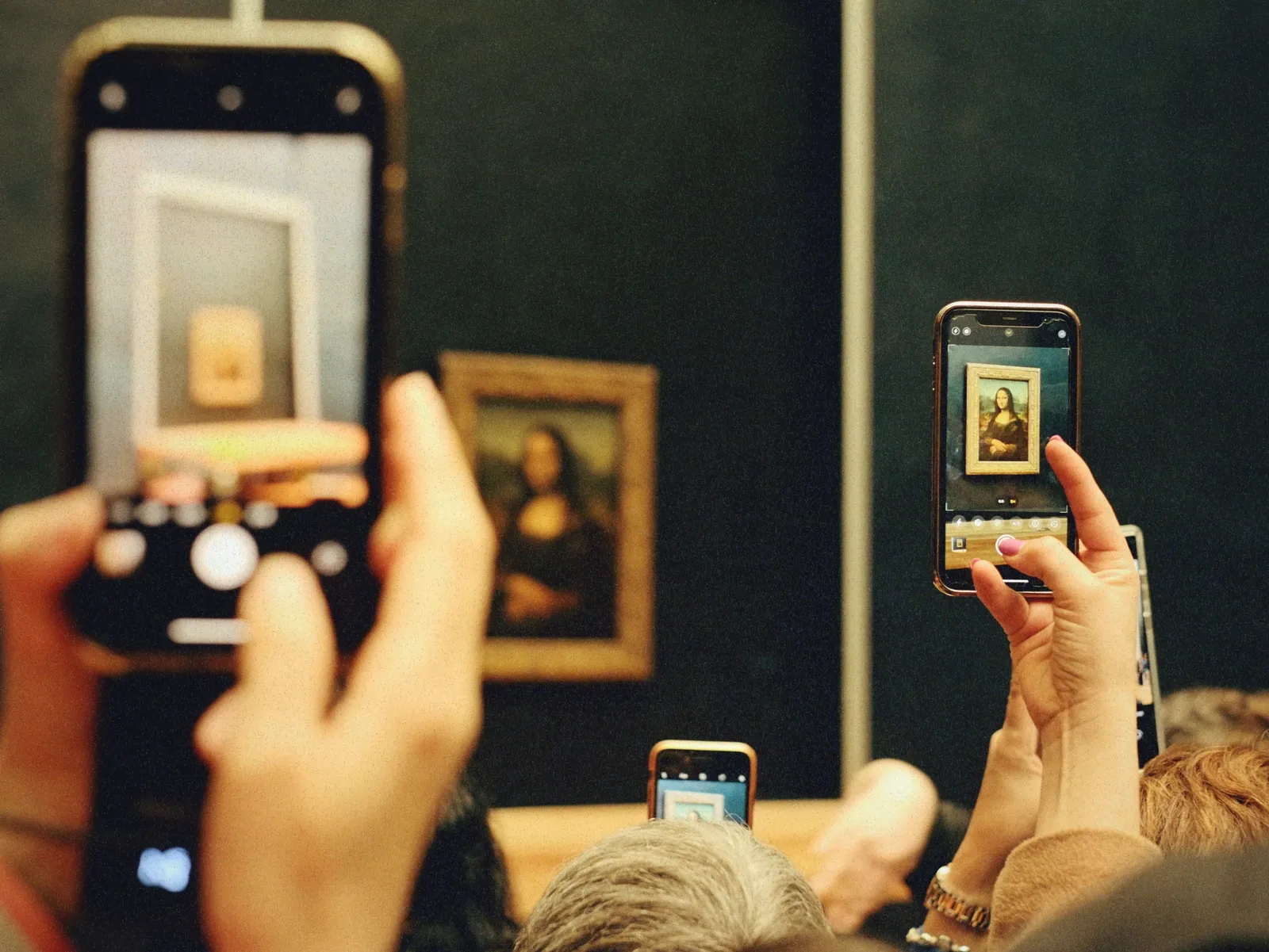 Mona Lisa, Le Louvre, Paris on the Fujifilm X-E1