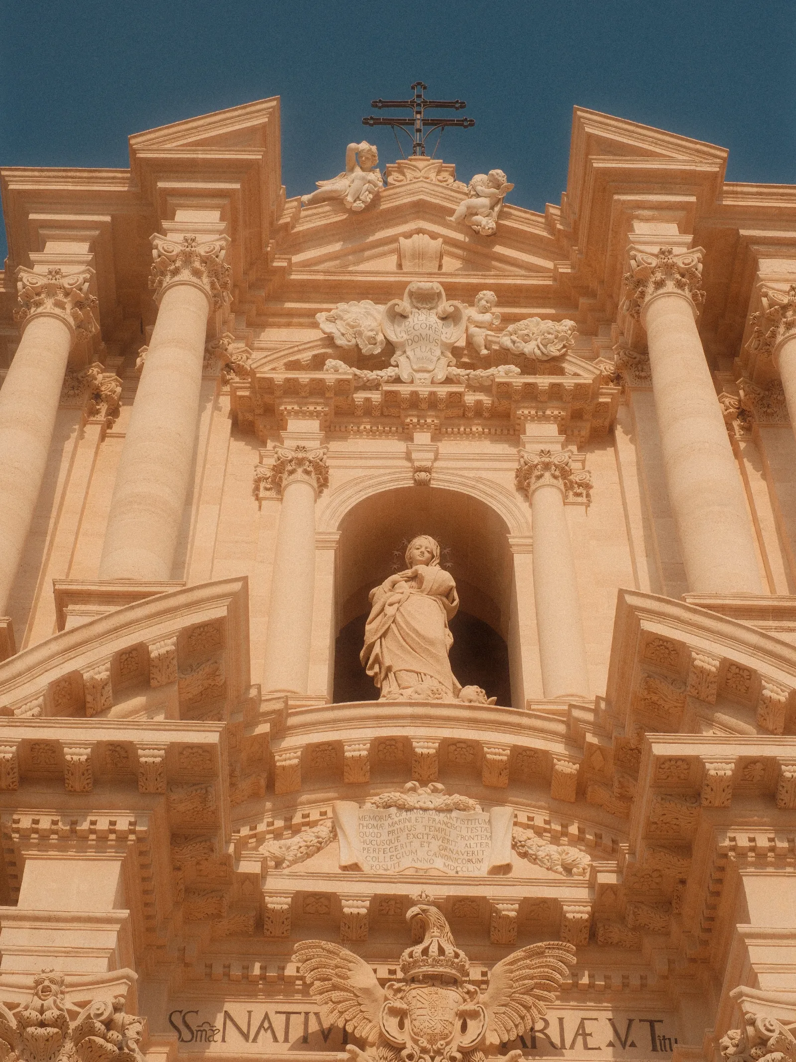 Cathedral of Syracuse, Piazza Duomo, Ortigia, Syracusa, Sicily
