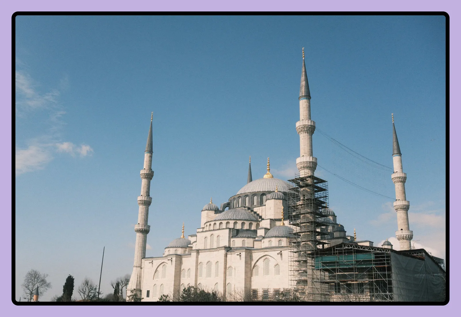 Adding white border to an image.