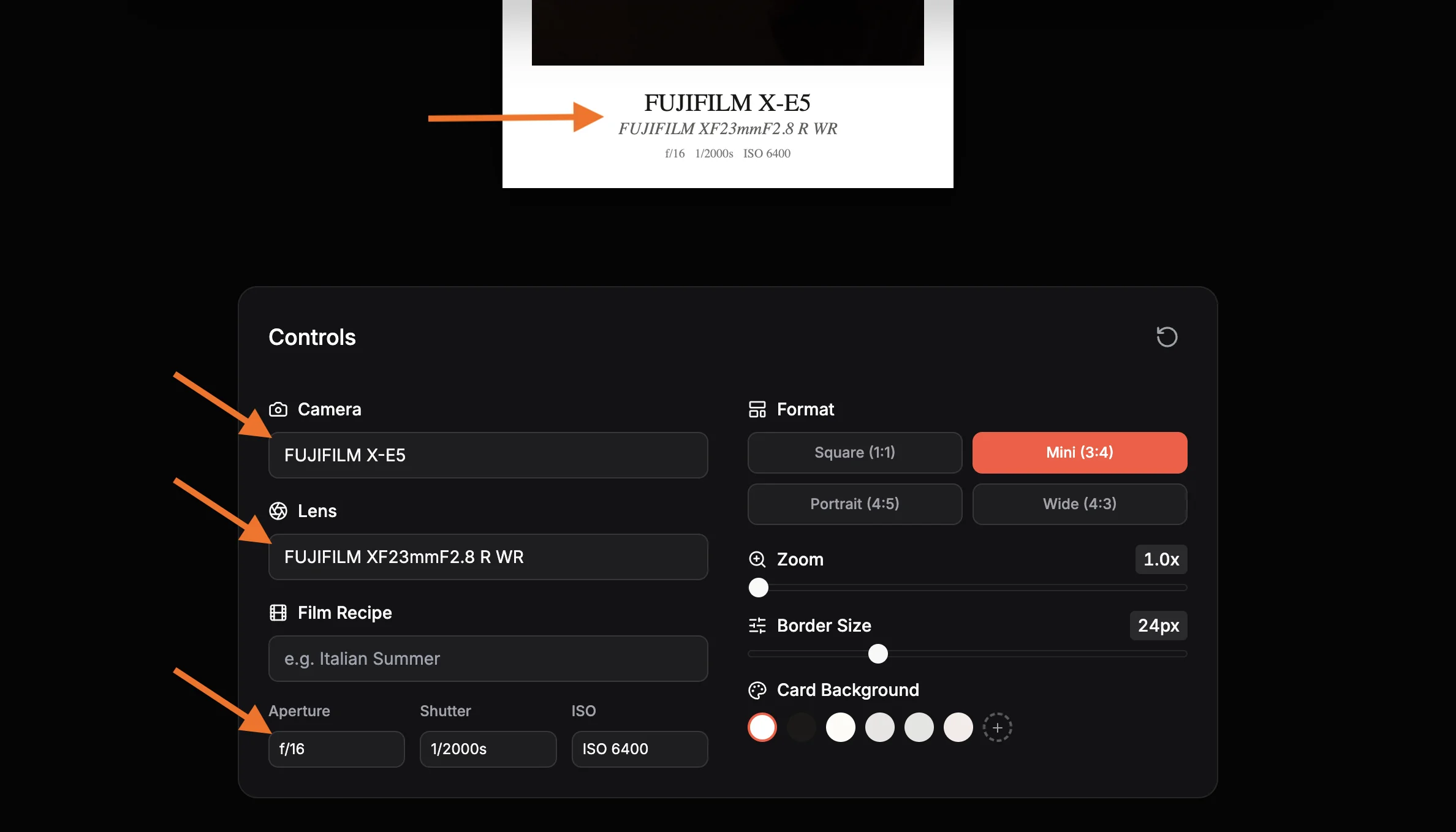 Step 2: Verify Your Camera Settings